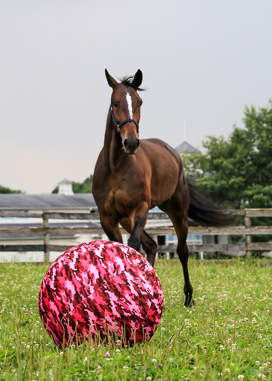 Pink Camo Pattern::variant::Jolly Mega Ball Cover