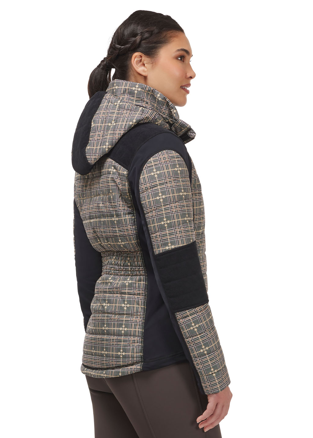 EQ PLAID::variant::Bits Of Plaid Quilted Jacket