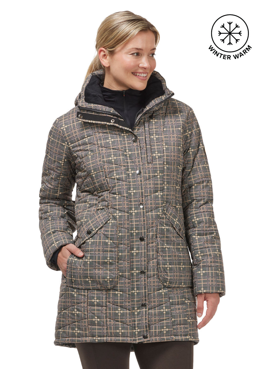 EQ PLAID::variant::Elevation Insulated Jacket