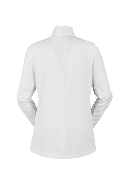 WHITE/ LUCKY DIAMOND::variant::Encore Long Sleeve Show Shirt
