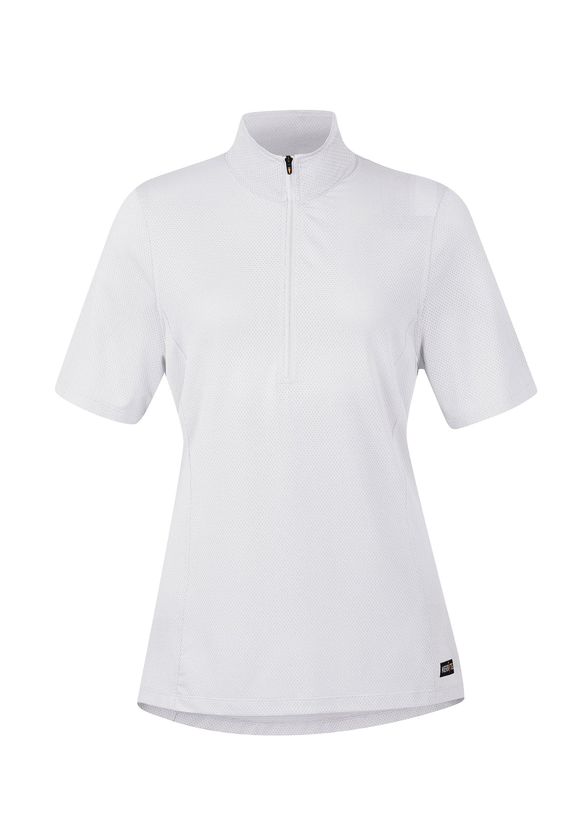 White::variant::Ice Fil Short Sleeve Riding Top for Clubs