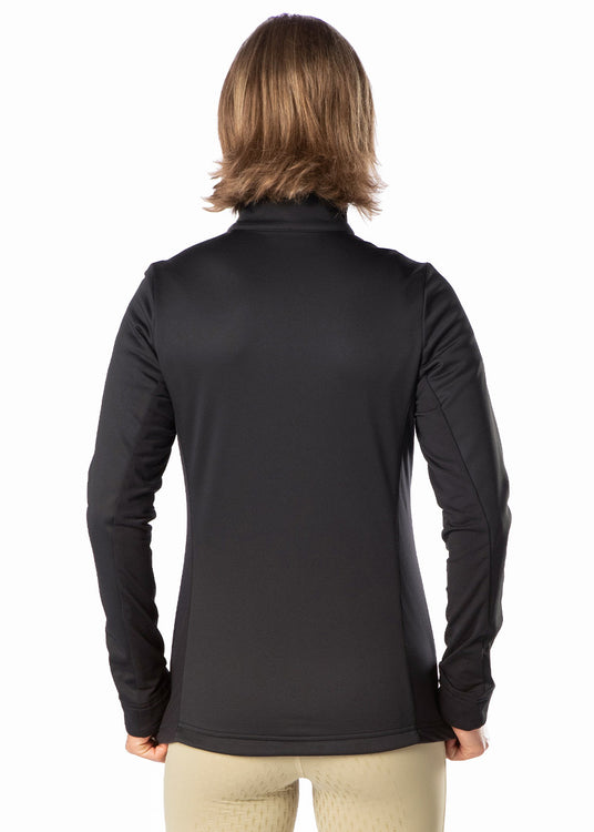 Black::variant::Softshell Riding Jacket