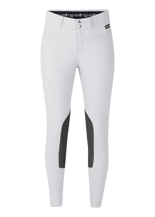 WHITE::variant::Kids Crossover Knee Patch Breech