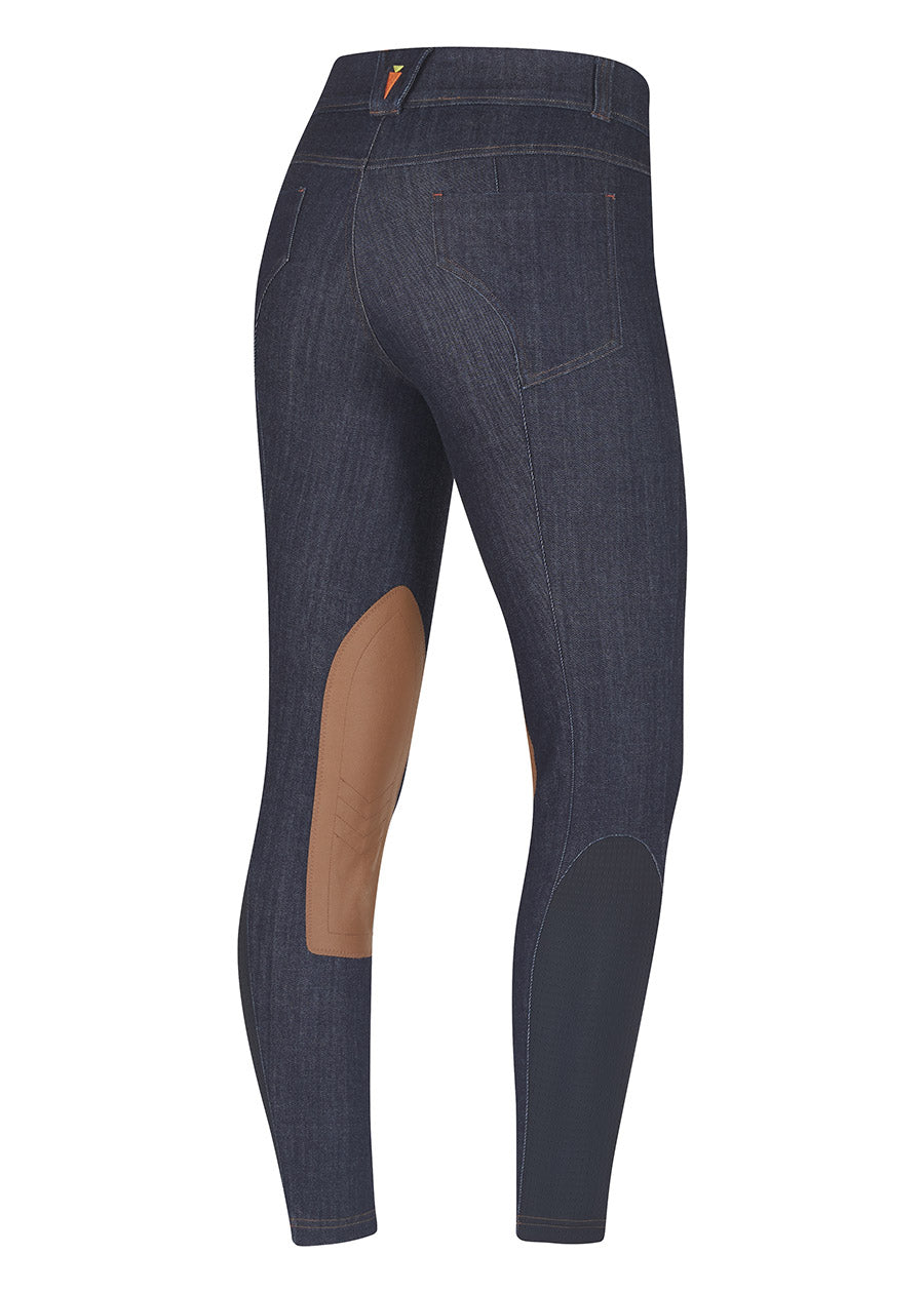 Denim::variant::Stretch Denim Knee Patch Breech