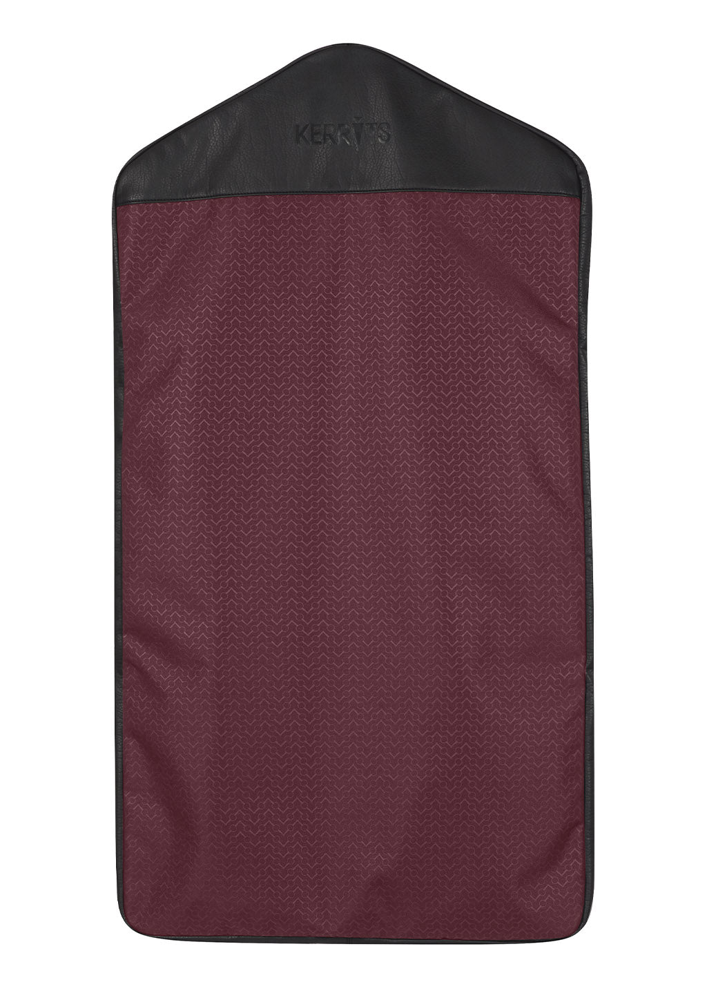 BURGUNDY CHEVRON BITS::variant::EQ Garment Bag