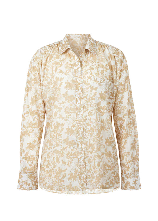 LATTE COUNTRYSIDE::variant::Soft Touch Button Up Shirt - Print