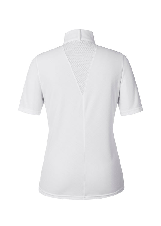 WHITE/ LUCKY DIAMOND::variant::Encore Short Sleeve Show Shirt