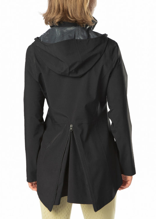 Black::variant::Waterproof Rain Jacket in Black