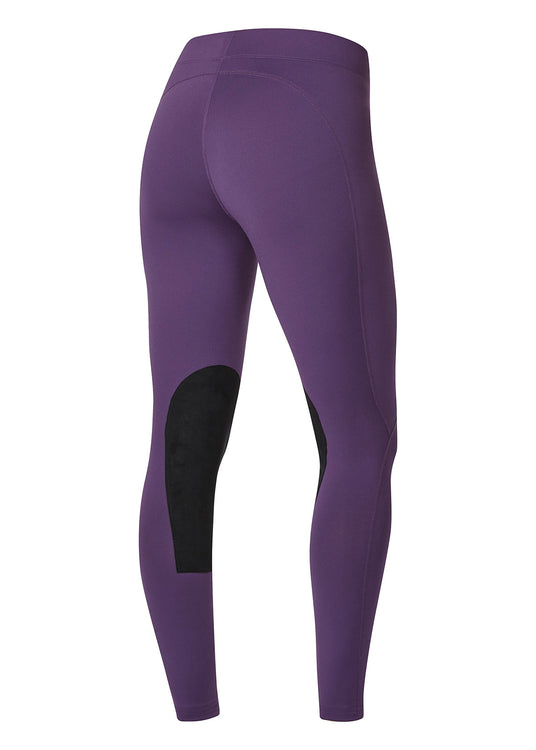 HUCKLEBERRY::variant::Flow Rise Knee Patch Performance Tight
