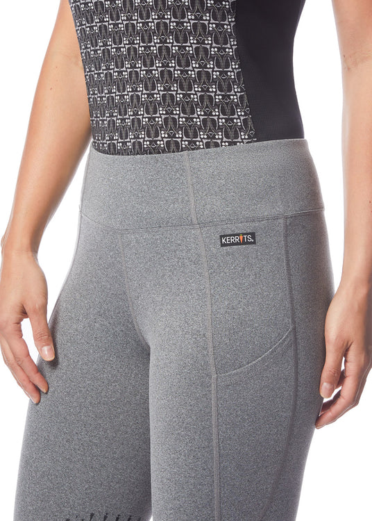 CHARCOAL HEATHER/ BLACK::variant::Free Style Knee Patch Pocket Tight