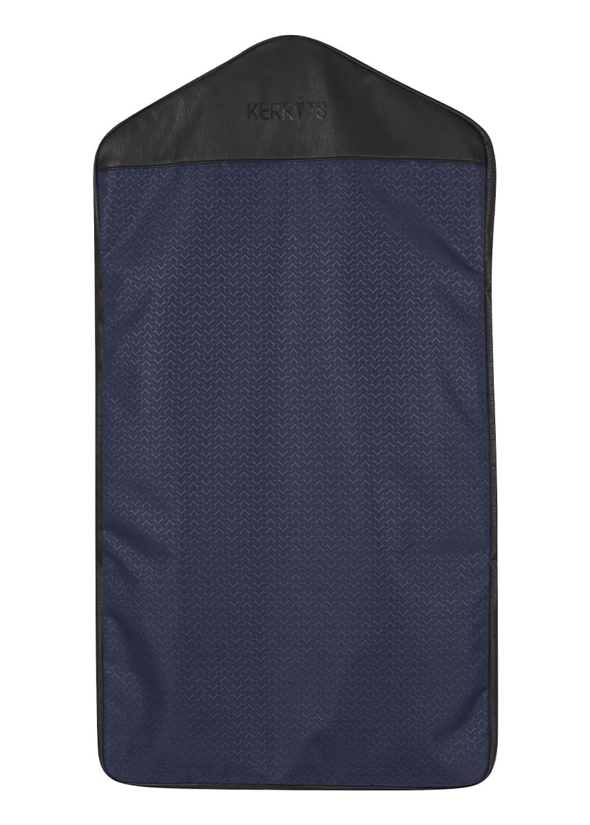 NAVY CHEVRON BITS::variant::EQ Garment Bag