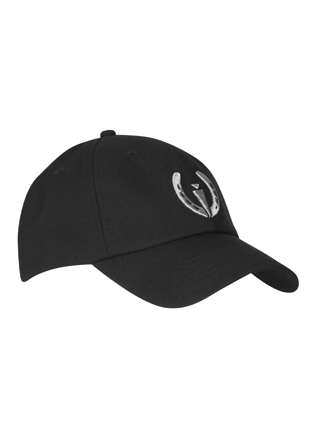 BLACK SOLID::variant::Kerrits Logo Hat