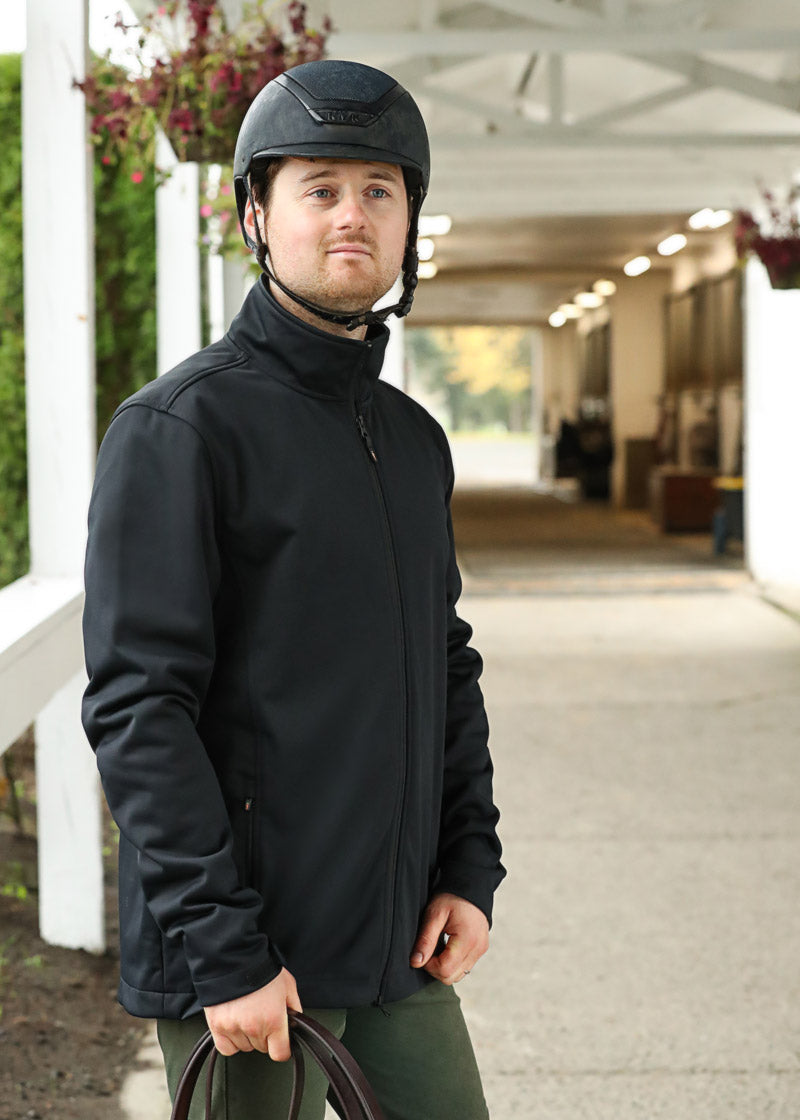 BLACK::variant::Men's Softshell Riding Jacket