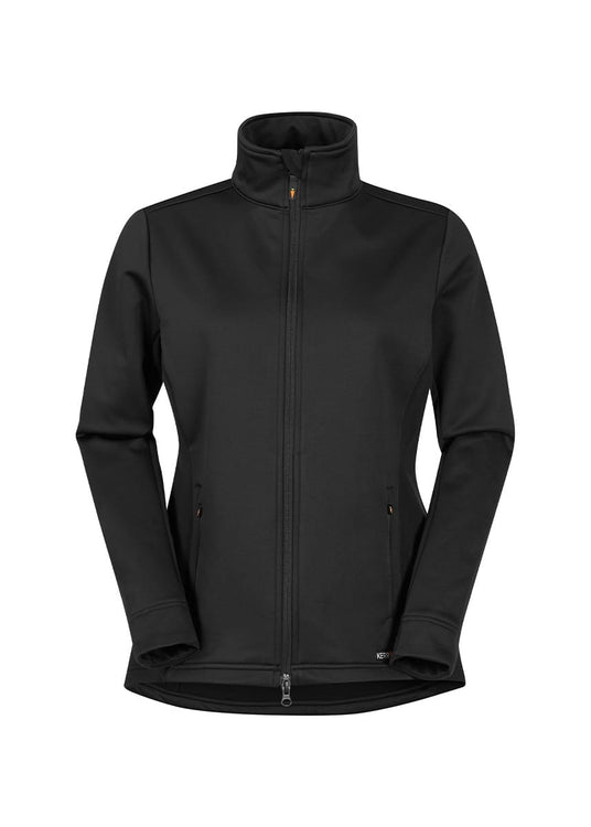 Black::variant::Softshell Riding Jacket